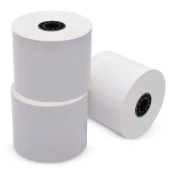 PM Company ICX90230088 3.15 in. x 270 ft. Sticky Media - White (12 Rolls/Carton)