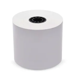 PM Company ICX90230088 3.15 in. x 270 ft. Sticky Media - White (12 Rolls/Carton)