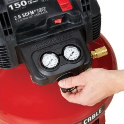 Porter-Cable 0.8 HP 6 Gallon Oil-Free Pancake Air Compressor