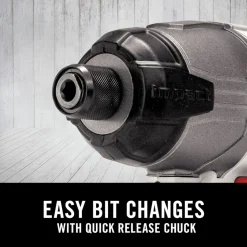 Porter-Cable 20V MAX 1.3 Ah Cordless Lithium-Ion 1/4 in. Hex Impact Driver Kit