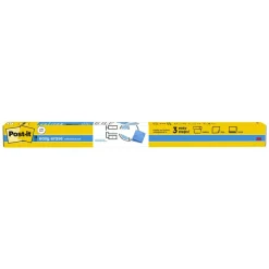 Post-it 96 in .x 48 in. Easy Erase Permanent Marker Whiteboard Surface - White Surface