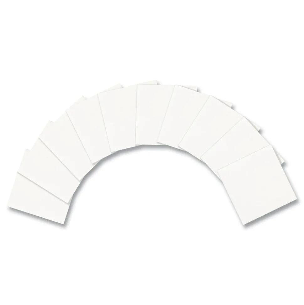 Post-it 3 in. x 3 in. Unruled Note Pads - Transparent (10/Pack)