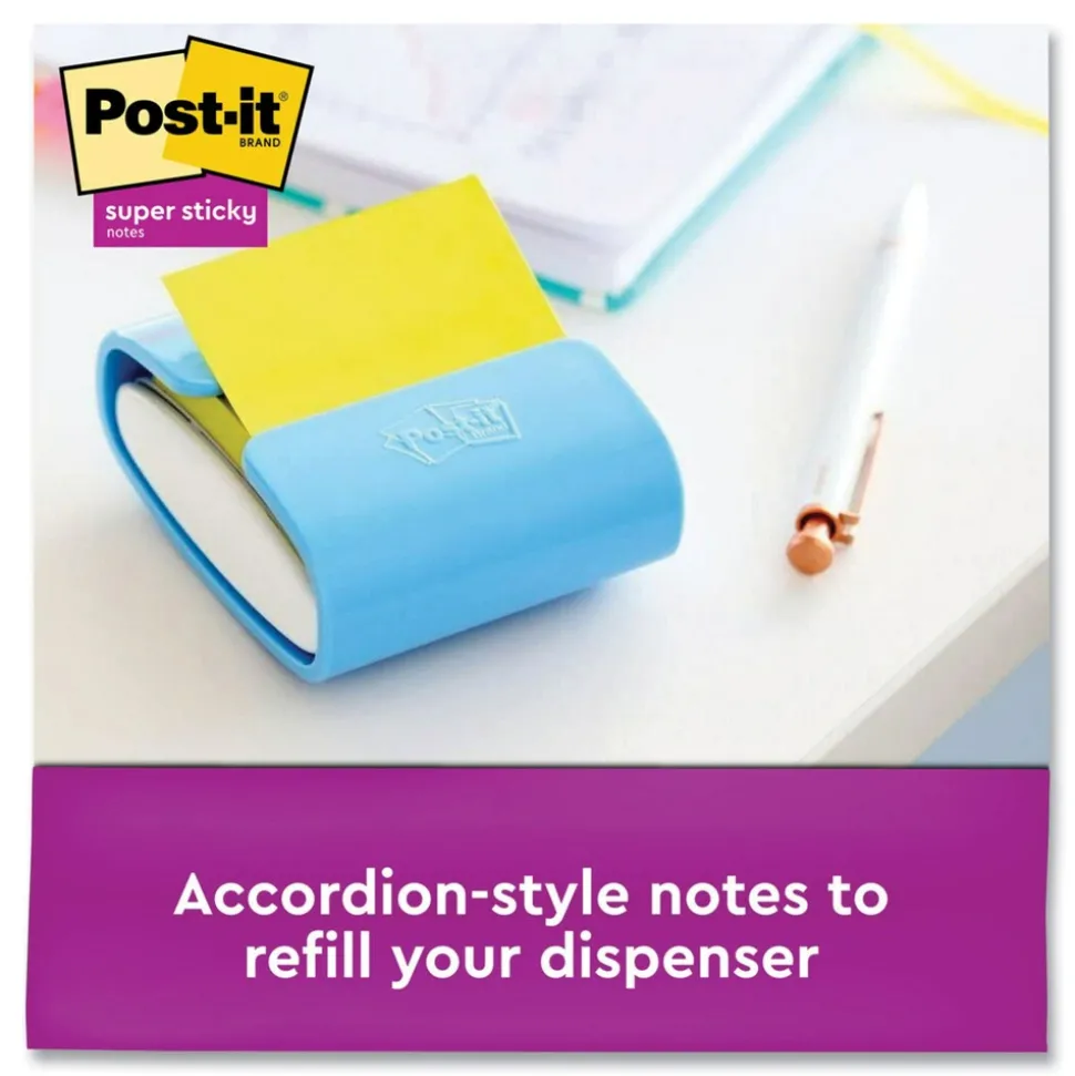 Post-it Notes Super Sticky 1.88 in. x 1.88 in. Pads in Summer Joy Collection Colors (8/Pack)