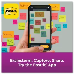 Post-it Notes Super Sticky 1.88 in. x 1.88 in. Pads in Summer Joy Collection Colors (8/Pack)