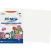 Prang 12 in. x 18 in. 50 lbs. Text Weight SunWorks Construction Paper - White (25 Packs/Carton)