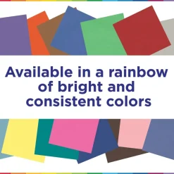 Prang 12 in. x 18 in. 50 lbs. Text Weight SunWorks Construction Paper - White (25 Packs/Carton)