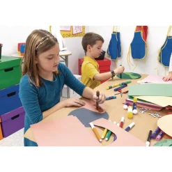 Prang 12 in. x 18 in. 50 lbs. Text Weight SunWorks Construction Paper - Assorted Colors (25 Packs/Carton)