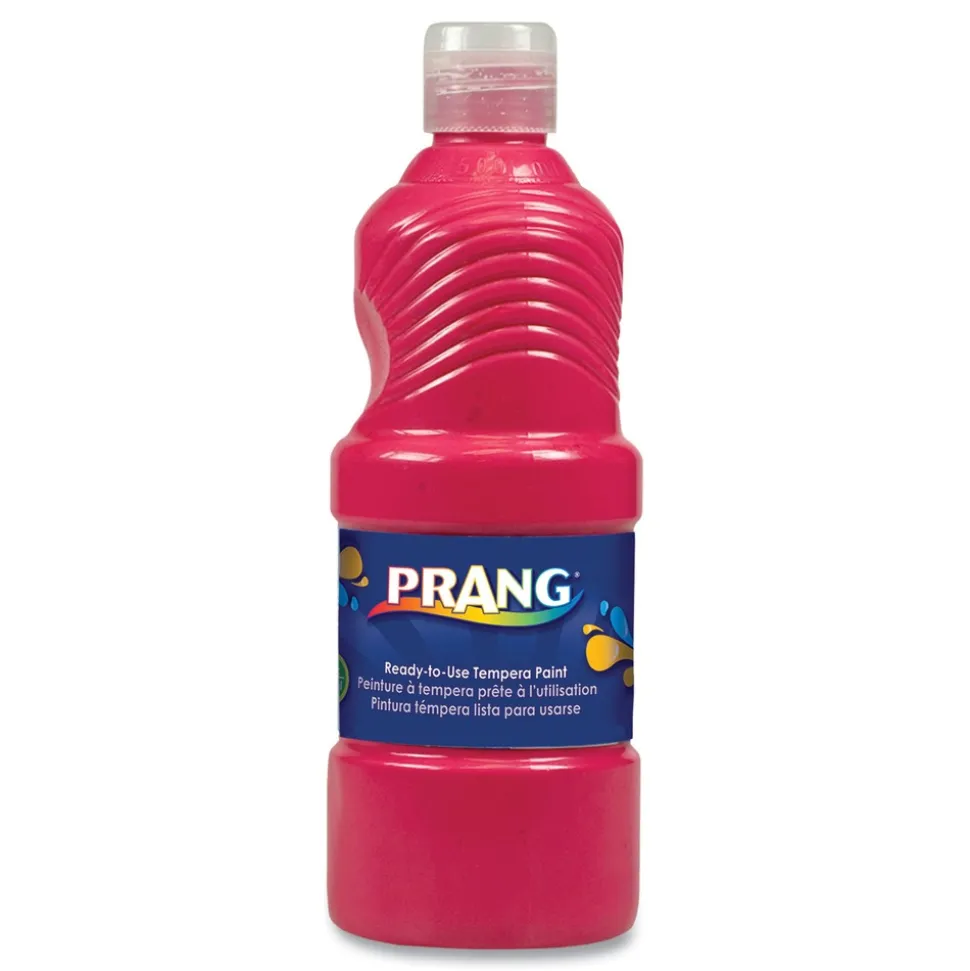 Prang 16 oz. Dispenser-Cap Bottle Ready-to-Use Tempera Paint - Magenta