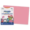 Prang P7007 SunWorks 12 x 18 Construction Paper - Pink (50/Pack)