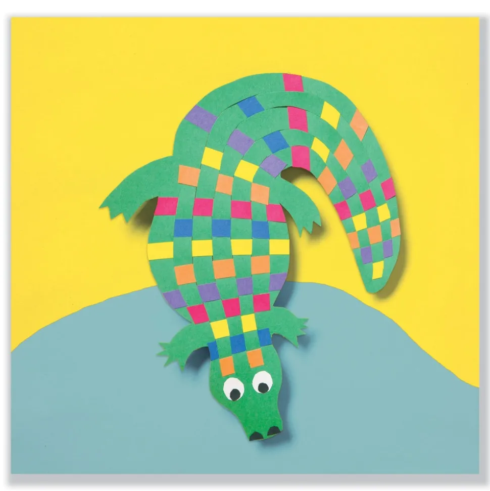 Prang SunWorks 9 in. x 12 in. 50 lbs. Text Weight Construction Paper - Holiday Green (50/Pack)