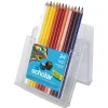 Prismacolor Scholar 3 mm 2B Colored Pencil Set - Assorted Lead and Barrel Colors (24/Set)