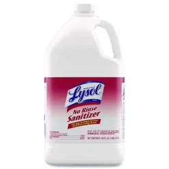 Professional LYSOL Brand 1 Gallon Bottle No Rinse Sanitizer Concentrate (4/Carton)