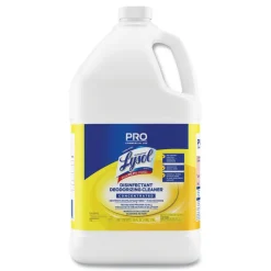 Professional LYSOL Brand 128 oz Disinfectant Deodorizing Cleaner Concentrate - Lemon Scent