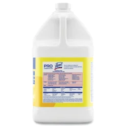 Professional LYSOL Brand 128 oz Disinfectant Deodorizing Cleaner Concentrate - Lemon Scent