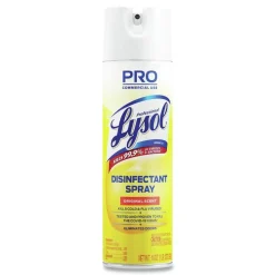 Professional LYSOL Brand 36241-04650 19 oz. Aerosol Spray Disinfectant Spray - Original Scent (12/Carton)