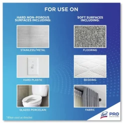 Professional LYSOL Brand 36241-04650 19 oz. Aerosol Spray Disinfectant Spray - Original Scent (12/Carton)