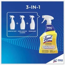 Professional LYSOL Brand 32 oz Advanced Deep Clean All Purpose Cleaner - Lemon Breeze