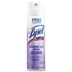 Professional LYSOL Brand 36241-89097 19 oz. Aerosol Spray Disinfectant Spray - Lavender
