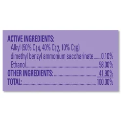 Professional LYSOL Brand 36241-89097 19 oz. Aerosol Spray Disinfectant Spray - Lavender