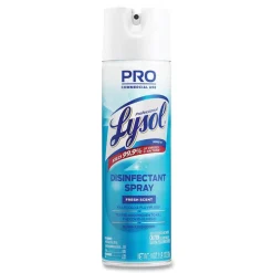 Professional LYSOL Brand 36241-04675 19 oz. Aerosol Spray Disinfectant Spray - Fresh Scent (12/Carton)
