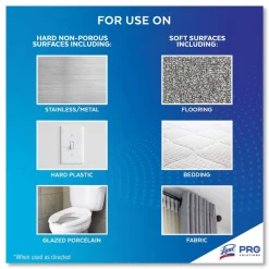 Professional LYSOL Brand 36241-04675 19 oz. Aerosol Spray Disinfectant Spray - Fresh Scent (12/Carton)