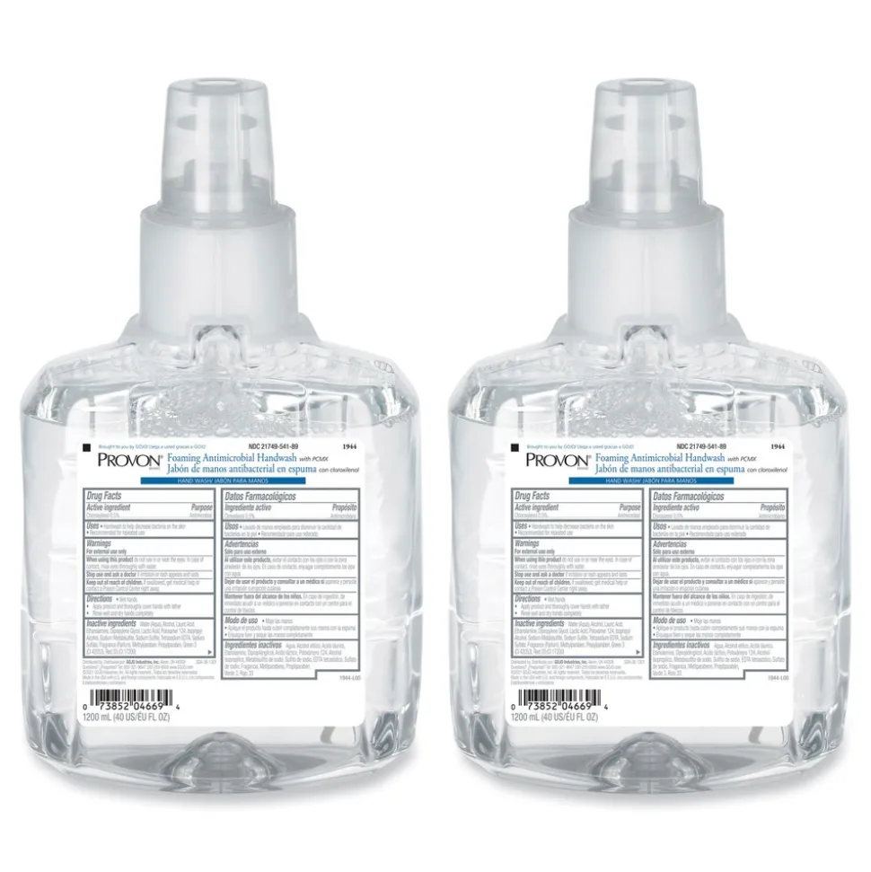 PROVON 1,200 milliliter Foaming Antimicrobial Handwash with PCMX Refill - Floral Scent (2/Carton)