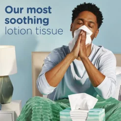 Puffs 2-Ply Plus Lotion Facial Tissue - White (24 Boxes/Carton)