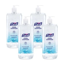 PURELL 5015-04 1.5 L Pump Bottle Advanced Hand Sanitizer Refreshing Gel - Clean Scent (4/Carton)