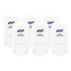 PURELL 4121-06 1000 ml 5.14 in. x 3.83 in. x 10 in. CS2 Hand Sanitizer Dispenser - White (6/Carton)