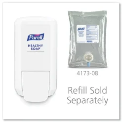 PURELL 4121-06 1000 ml 5.14 in. x 3.83 in. x 10 in. CS2 Hand Sanitizer Dispenser - White (6/Carton)