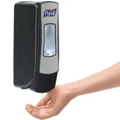 PURELL 8703-04 700 mL Fragrance Free Green Certified Advanced Refreshing Gel Hand Sanitizer for ADX-7 (4/Carton)