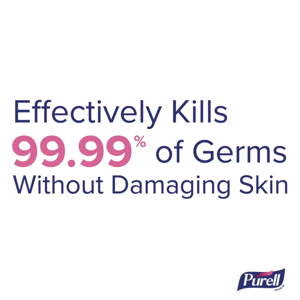 PURELL 8351-02 1,200 mL Refill Advanced Hand Sanitizer Foam For ES10 Automatic Dispensers - Fragrance Free (2/Carton)