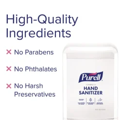 PURELL 8351-02 1,200 mL Refill Advanced Hand Sanitizer Foam For ES10 Automatic Dispensers - Fragrance Free (2/Carton)