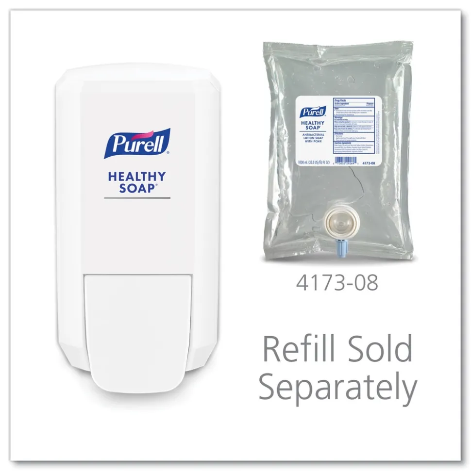 PURELL 5.14 in. x 3.88 in. x 10 in. 1,000 mL CS2 Healthy Soap Dispenser - White (6/Carton)