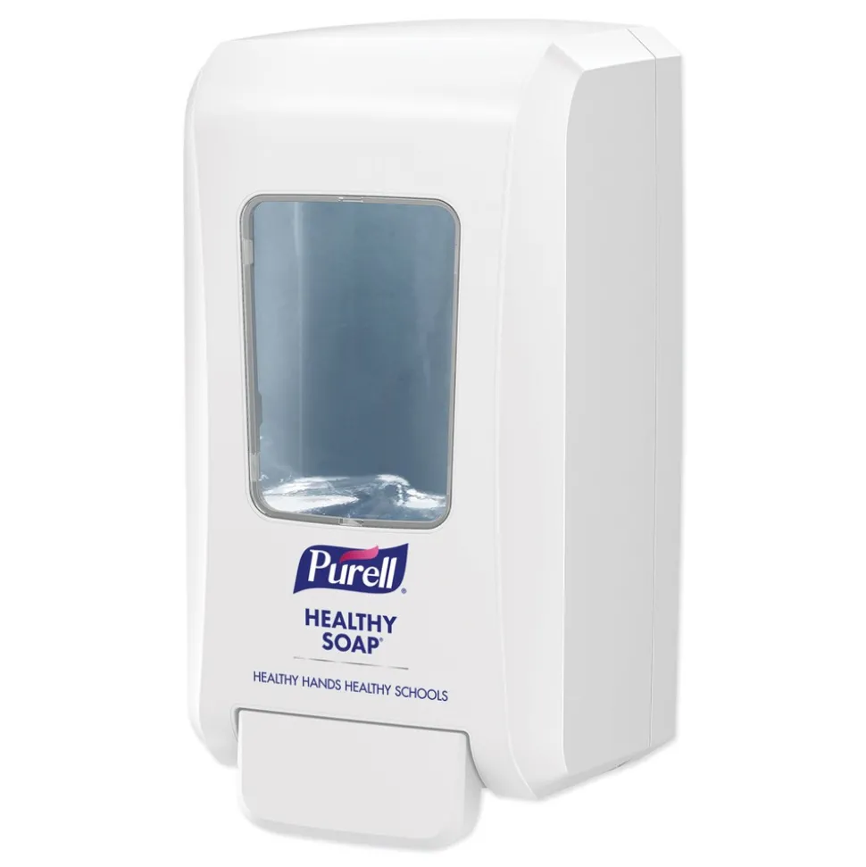 PURELL 4.68 in. x 6.5 in. x 11.66 in. 2000 mL FMX-20 Soap Push-Style Dispenser - White (6/Carton)