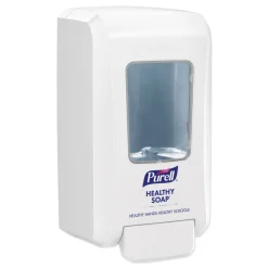 PURELL 4.68 in. x 6.5 in. x 11.66 in. 2000 mL FMX-20 Soap Push-Style Dispenser - White (6/Carton)