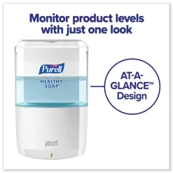 PURELL 1200 mL 5.25 in. x 8.8 in. x 12.13 in. ES6 Soap Touch-Free Dispenser - White