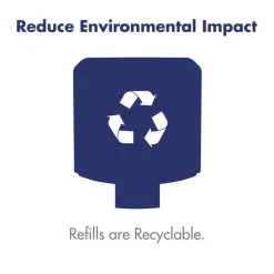 PURELL 2000 ml 6.5 in. x 4.65 in. x 11.86 in. Fmx-20 Soap Push-Style Dispenser - Graphite/Chrome (6/carton)