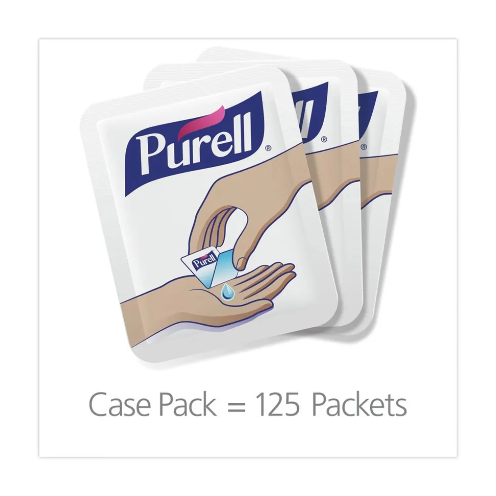 PURELL 1.2 ml Packet Fragrance-Free Gel Advanced Hand Sanitizer Single Use (1500/Carton)