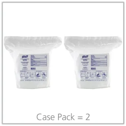 PURELL 9118-02 1200-Piece/Refill Pouch 2 Refills/Carton 6 in x 8 in Hand Sanitizing Wipes - White, Fresh Citrus