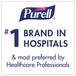 PURELL 9118-02 1200-Piece/Refill Pouch 2 Refills/Carton 6 in x 8 in Hand Sanitizing Wipes - White, Fresh Citrus