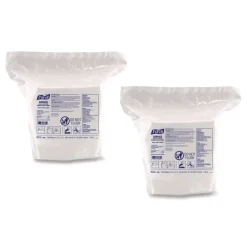 PURELL 9103-02 Surface Multi-Purpose Disinfecting Wipes, 1-Ply, 5 x 7, Fresh Citrus, White, 2/Carton