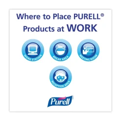PURELL Advanced 12 oz. Refreshing Gel Hand Sanitizer Pump Bottle - Clean Scent (12/Carton)