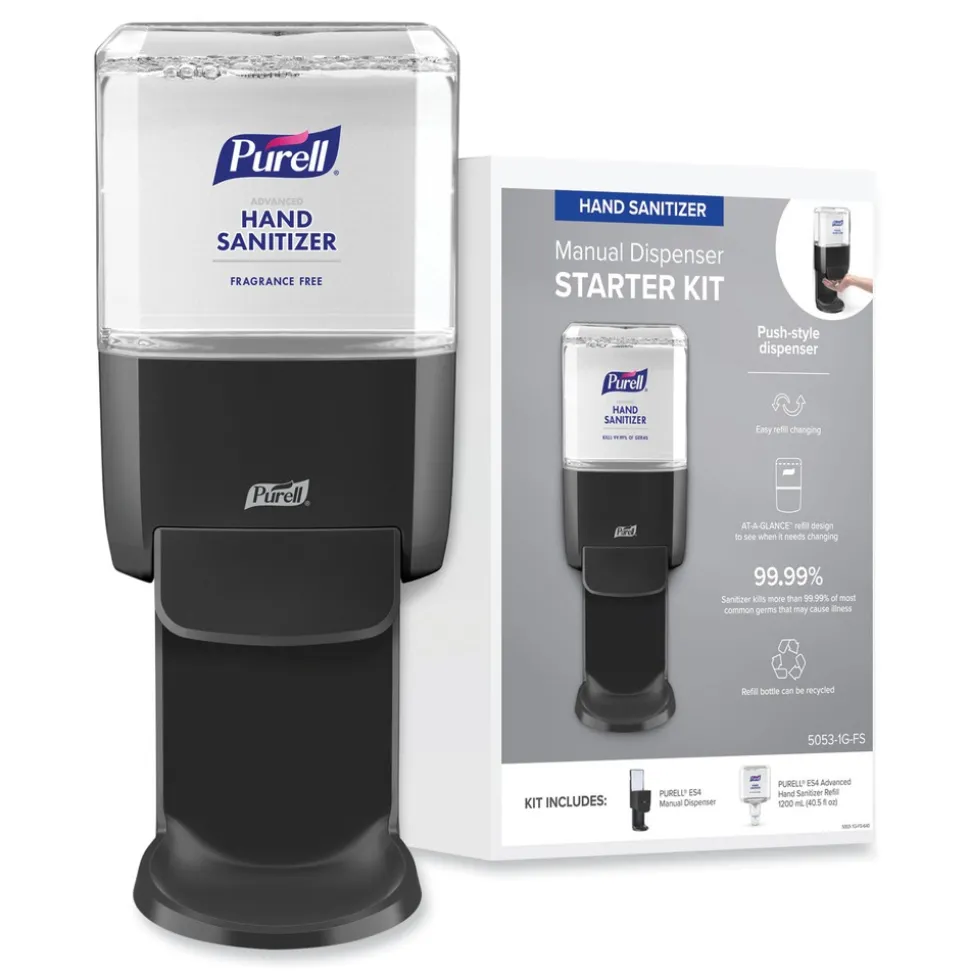PURELL Advanced Hand Sanitizer Foam ES4 Starter Kit - Graphite (1/Carton)