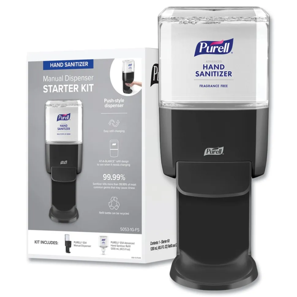 PURELL Advanced Hand Sanitizer Foam ES4 Starter Kit - Graphite (1/Carton)