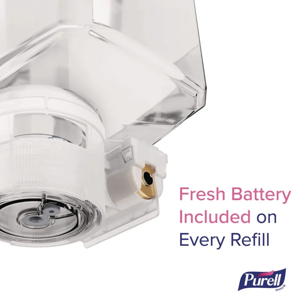PURELL ES10 4.33 in. x 3.96 in. x 10.31 in. Automatic Hand Sanitizer Dispenser - Graphite