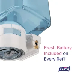 PURELL ES10 4.33 in. x 3.96 in. x 10.31 in. 1,200 mL Automatic Hand Soap Dispenser - White