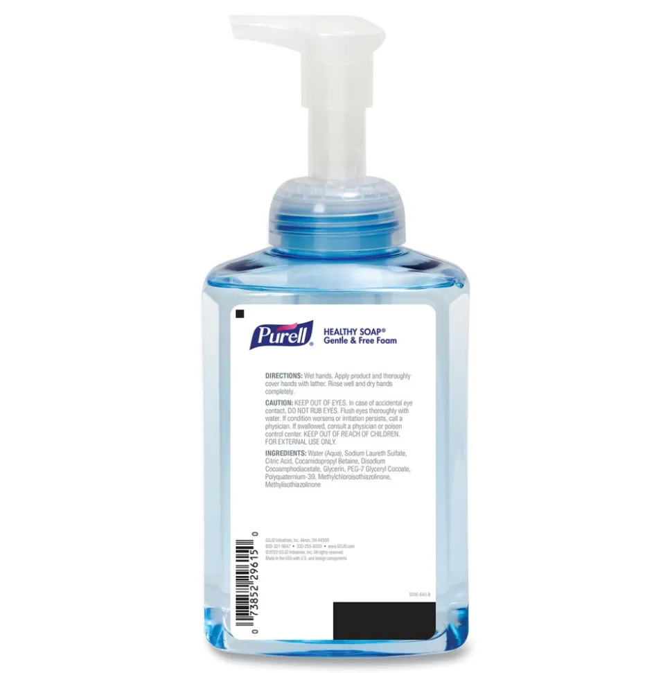 PURELL HEALTHY SOAP 515 mL Gentle and Free Foam - Fragrance-Free (4/Carton)