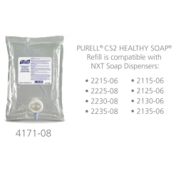 PURELL HEALTHY SOAP 1,000 mL Premium Lotion Handwash - Waterfall Scent (8/Carton)