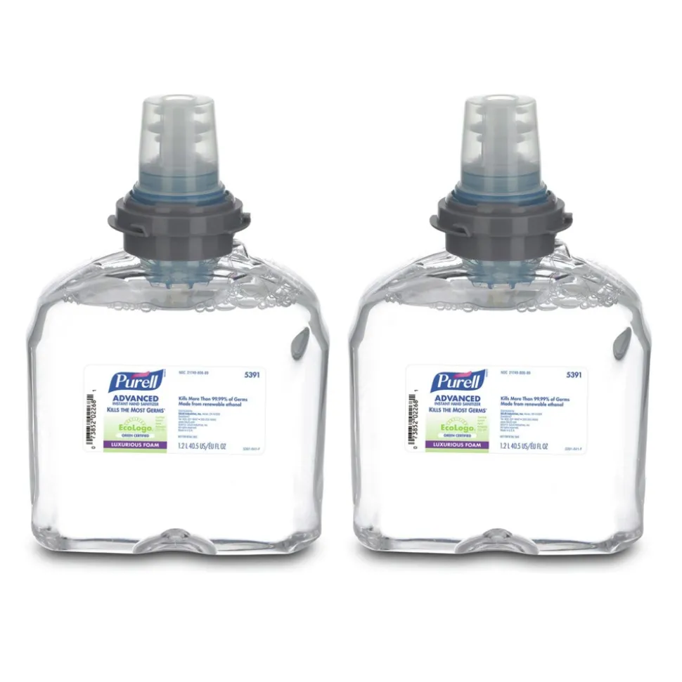 PURELL TFX 1200ml Green Certified Instant Hand Sanitizer Foam Refill - Clear